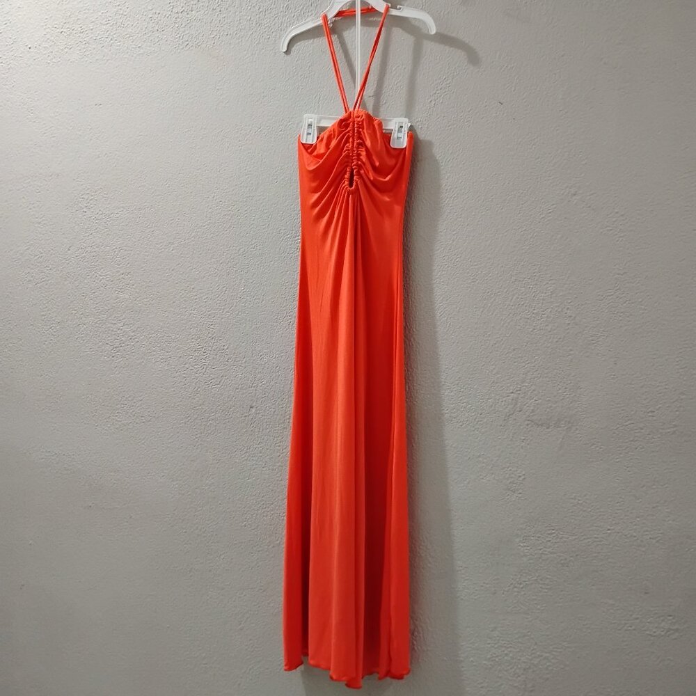 SINCERELY JULES-S-STRAPLESS DRESS TRIMS HALTHER STRAPS LOOK